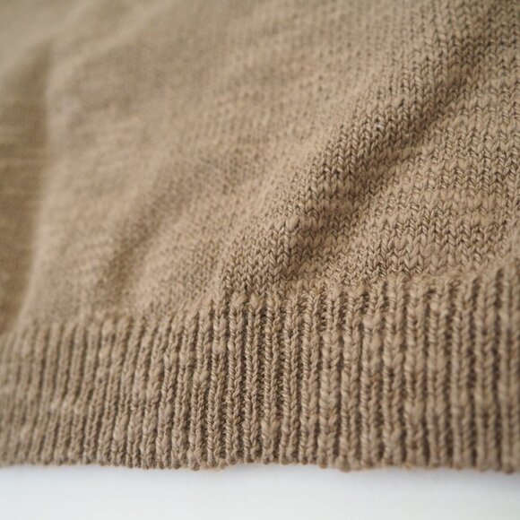 NWT Commense Cotton Blends Brown Knit Crop Top sz M - Picture 7 of 8